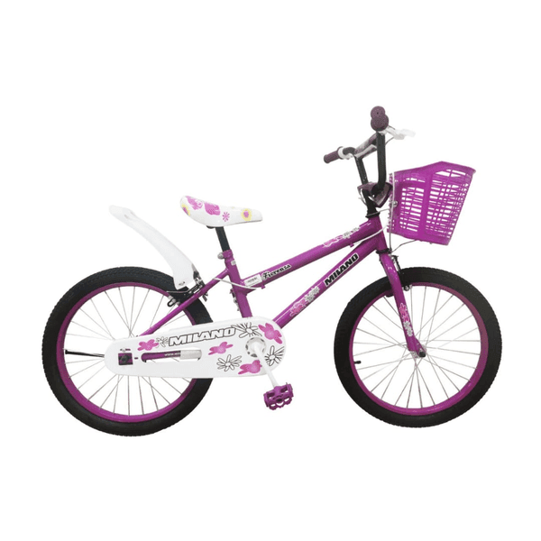 Bici milano aro 20" bmx p/ nena fiorenza lila