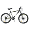BICI CALOI ARO 24" 7V MTB RIDER NEW C/SUSPENSION Y FRENO A DISCO NEGRO