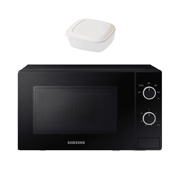 COMBO MICROONDAS SAMSUNG MS20A3010AL/ZS + TUPPER DE VIDRIO