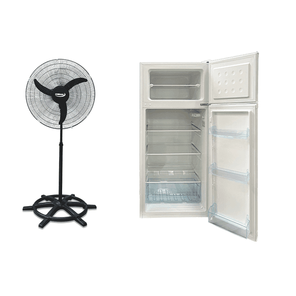 COMBO HELADERA JOTA 300LTS + VENTILADOR COBRASA