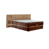 SOMMIER JUEGO COMPLETO COBRASA 160X200 ELEGANCE MARRON