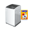 Lavarropas Whirlpool wwi08bw 8.5kg carga sup blanco 720rpm + kit lavado omo
