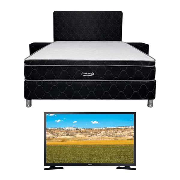 Sommier Cobrasa 140x190 + Tv Samsung 32 HD smart