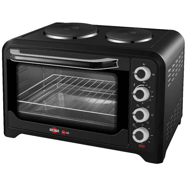 Horno electrico tokyo 60lts xg 2 placas electricas 2200w convector t2115