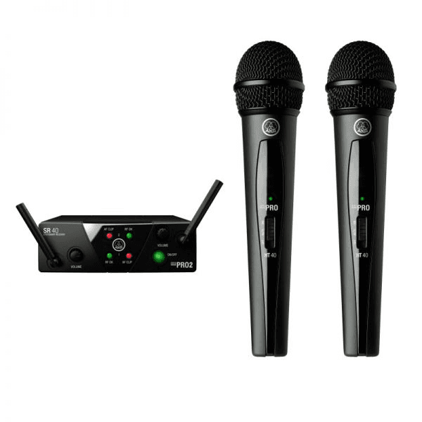 MICROFONO AKG DUAL INALAMBRICO SR40 PRO2