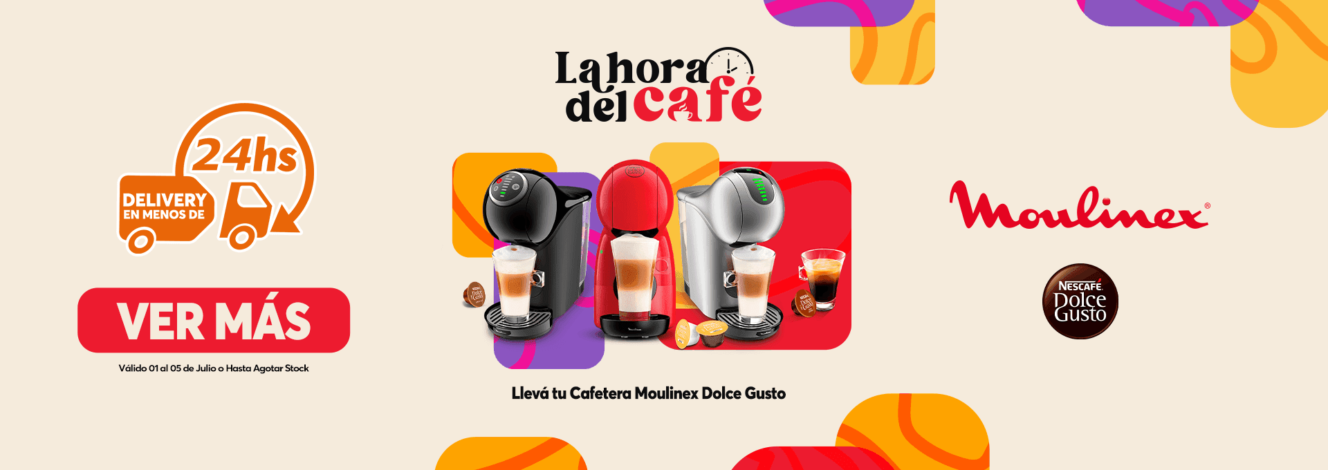 LA HORA DEL CAFÉ 01 AL 05 DE JULIO