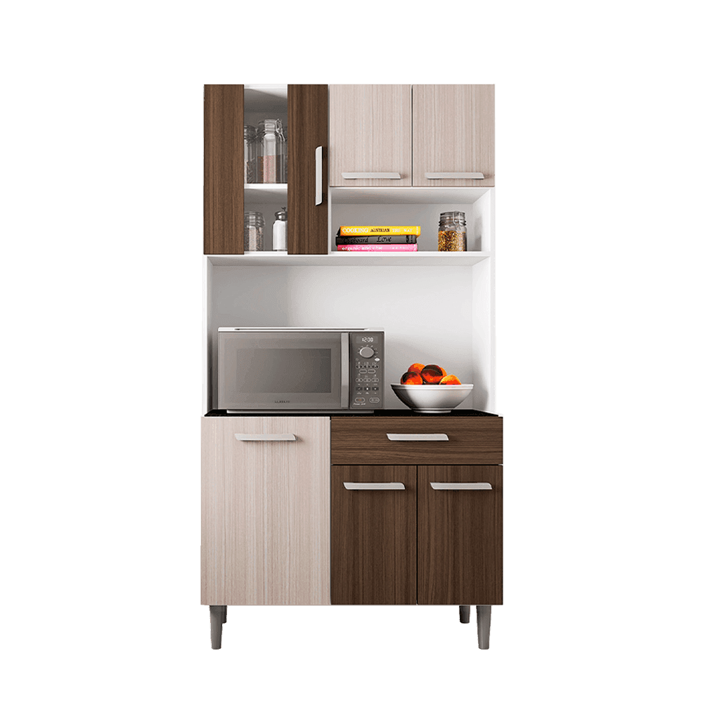 KIT DE COCINA CAROL 6P AMENDOA COBRASA 11622