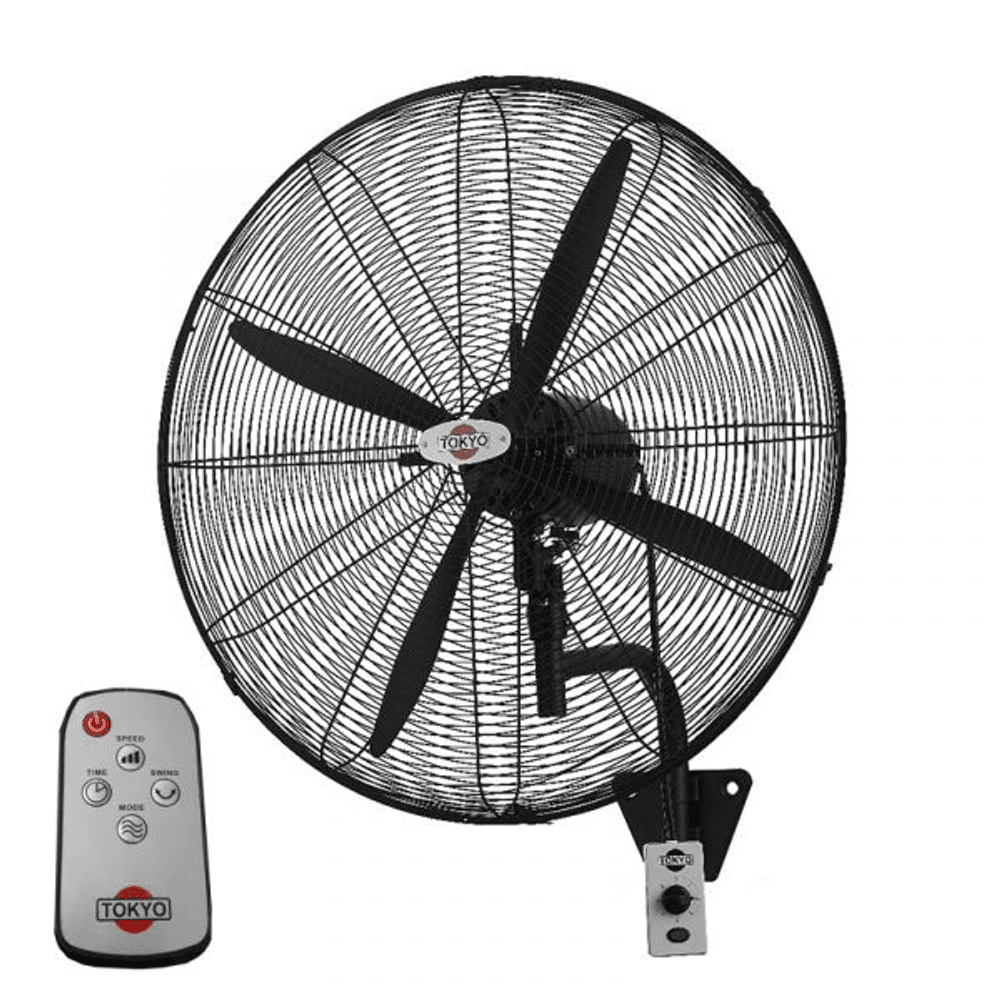 VENTILADOR TOKYO INDUSTRIAL DE PARED 26 VETOKPAI26R 1350RPM C/CONTROL T2280 2756